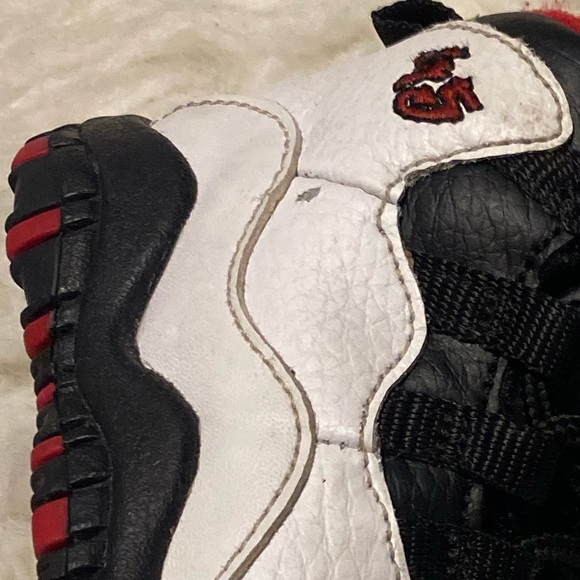 GUC✨ Infant Air Jordan 10 Retro BT 'Double Nickel' 4c - Picture 7 of 7